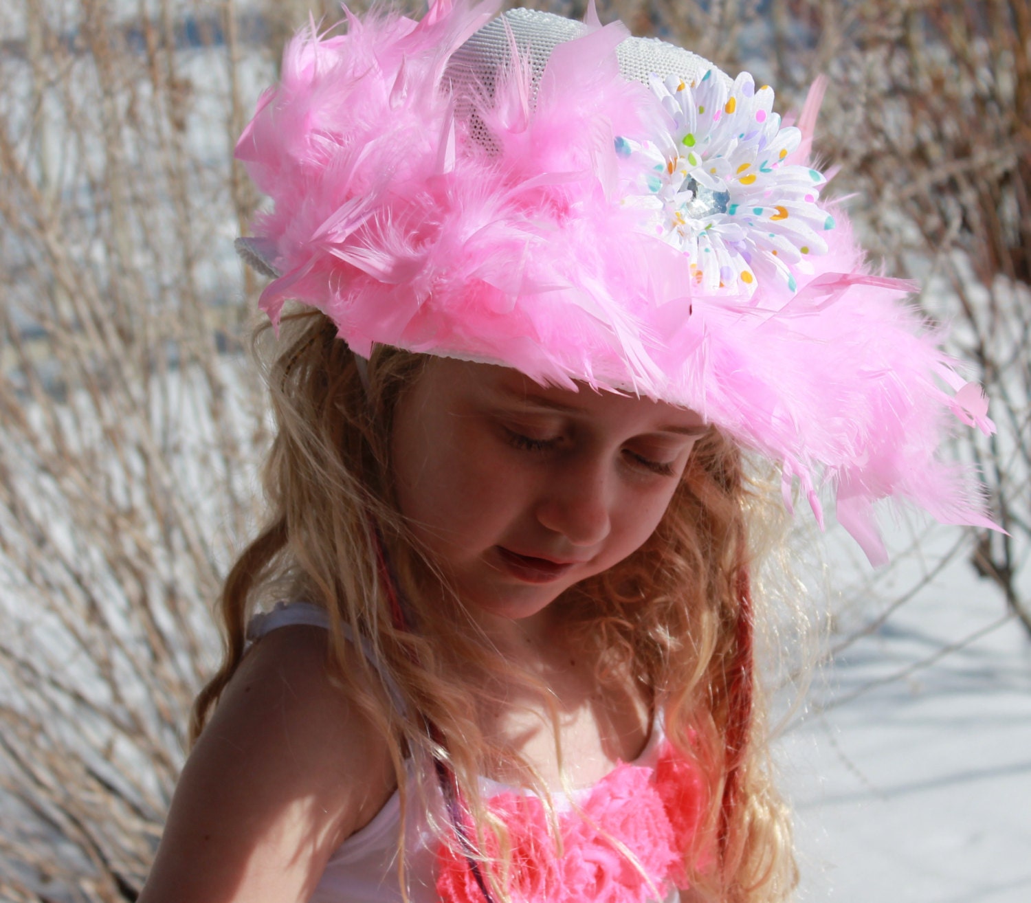Frilly Tea Party Hats
