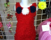 Red July 4th Petti Dress