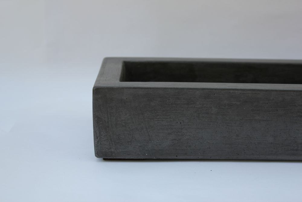 Long Concrete Tray