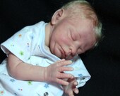 Reborn Preemie baby boy Brayden Signed by Nicole Russell 80 Limited Edition