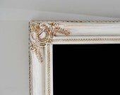 LARGE Wedding CHALK BOARD Escort Card Holder Framed Chalkboard Rustic Kitchen Magnetic Bulletin Board Menu Seating Chart - Ready to Ship