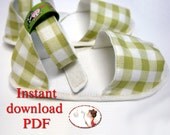 Summer Baby Sandals Sewing Pattern - Easy - PDF