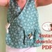 Kimono top. Baby sewing pattern. Girl sewing pattern. Sewing tutorial. Top