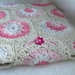 iPad Case Cover Sleeve Cozy Crochet Granny Square Hexagon (choose your own colors)