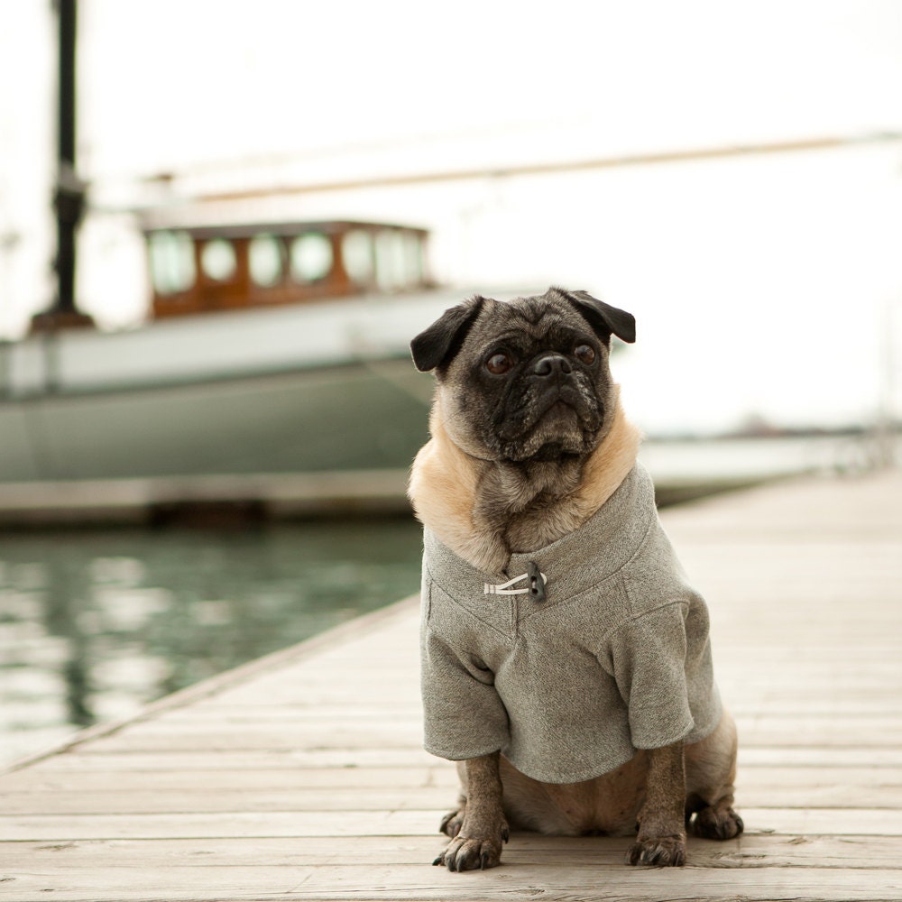 The First Mate Gray Dog Sweatshirt