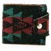 Seriously Southwestern Navajo Pattern Style Hand Made Wallet Tourquoise Black and Dark Red Euro Size