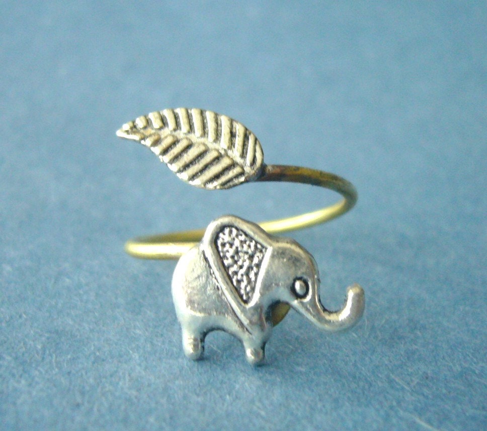 Elephant wrap ring