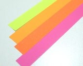Summer Bliss Gorgeous colors Origami Lucky Star Paper Strips - pack of 80 strips