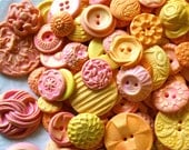 Edible Vintage Buttons -Parisian Spice - By Andie's Specialty Sweets -50