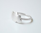 Silver Cloud Ring in Sterling Silver - Whimsical Jewelry for Her