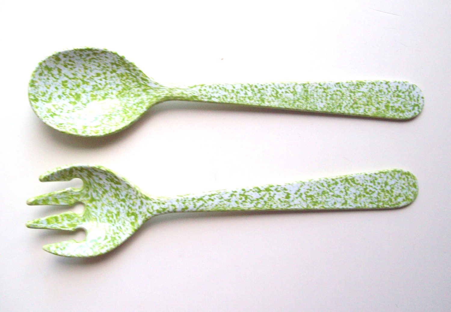 Texas Confetti Ware Salad Serving Utensil Set