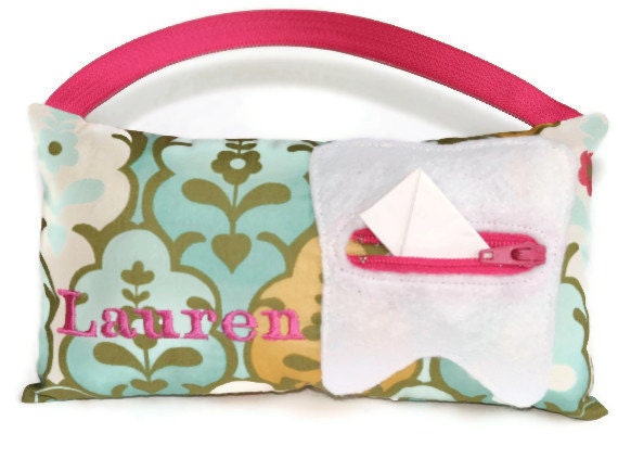 Boy's & Girl's Personalized Tooth Fairy Pillows