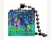 50 OFF SALE - Dog Jewelry - Dog Lover Jewelry - American Hairless Terrier Jewelry Pendant Necklace Dog Art Charm - Wedding Gifts