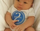 Baby Month Stickers Baby Boy Monthly Onesie Stickers Monthly Baby Sticker Boy Baby Shower Gift Photo Prop Baby Milestone