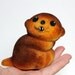 Vintage toy BEAVER from Soviet Union 70s