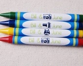 Personalized Wedding Crayons (Great Favors to keep all the littles busy)