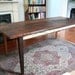 reclaimed wood rustic farm table
