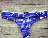 Star Wars blue print thong