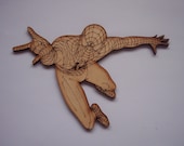Spiderman  - 2 pieces - Plywood 4 mm Unfinished - Ready to paint