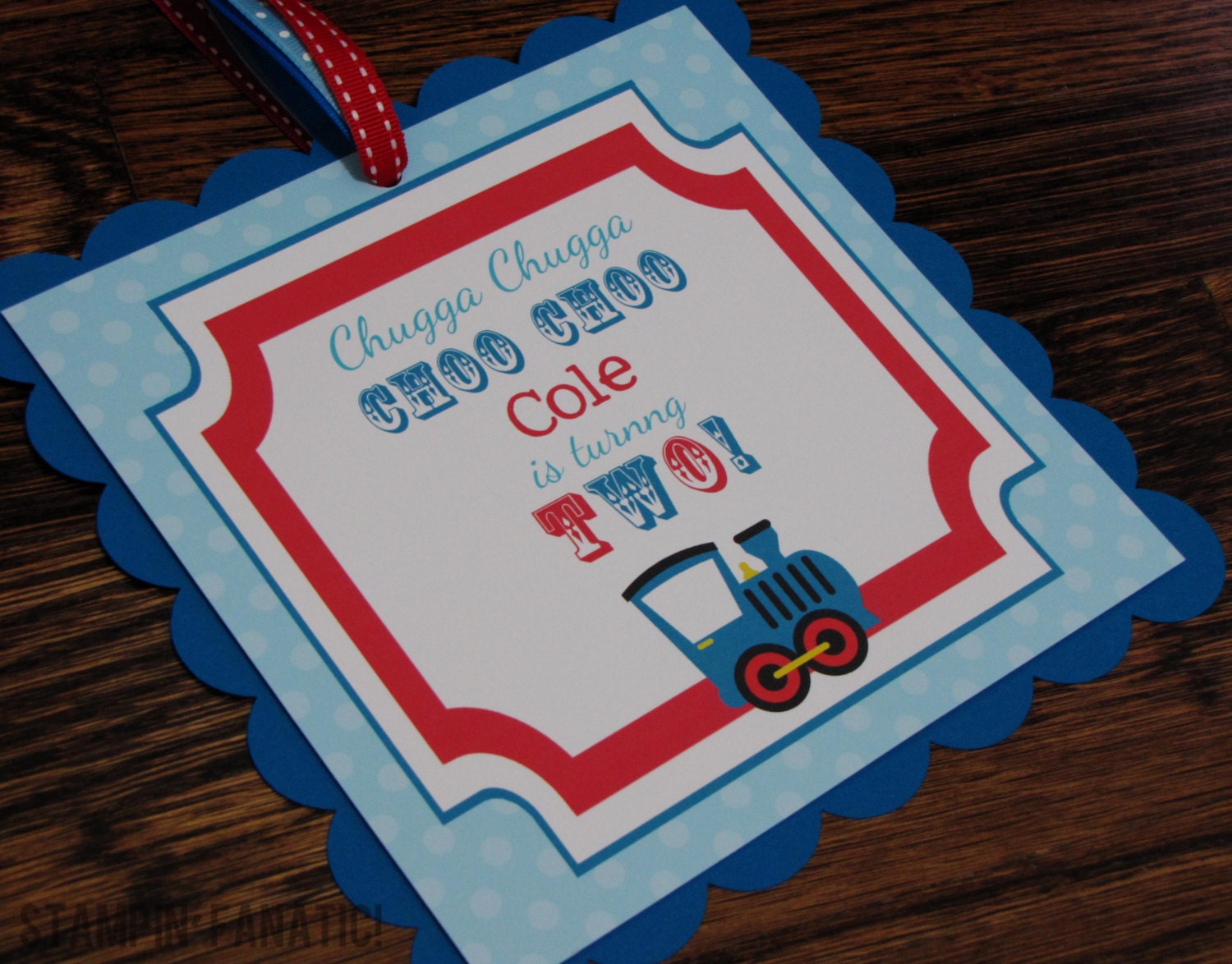 Little Train Collection: Square Scallop Door Sign, Custom, Made-to-Order. Train Birthday. Choo Choo Sign. Train Party. Thomas Party. Il_170x135