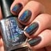 Nail polish - "Chasing Rainbows" black linear holographic