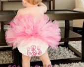 Monogrammed Bloomers Personalized Diaper Cover