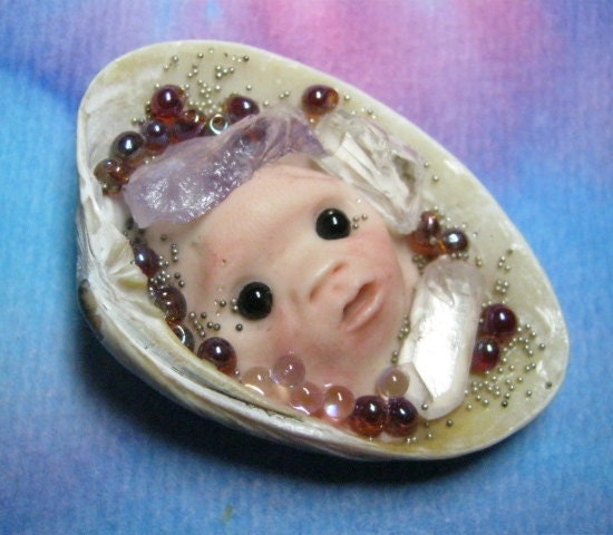 Orionn Urchin Elf ShellDweller OOAK SCULPT by Ann Galvin 10% discount with Coupon Code GOBLINRY