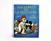 French Children's Book La Fables de la Fontaine