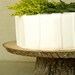 Large Wood or Wooden Cake Stand for Rustic Wedding Featured in FOOD NETWORK Magazine