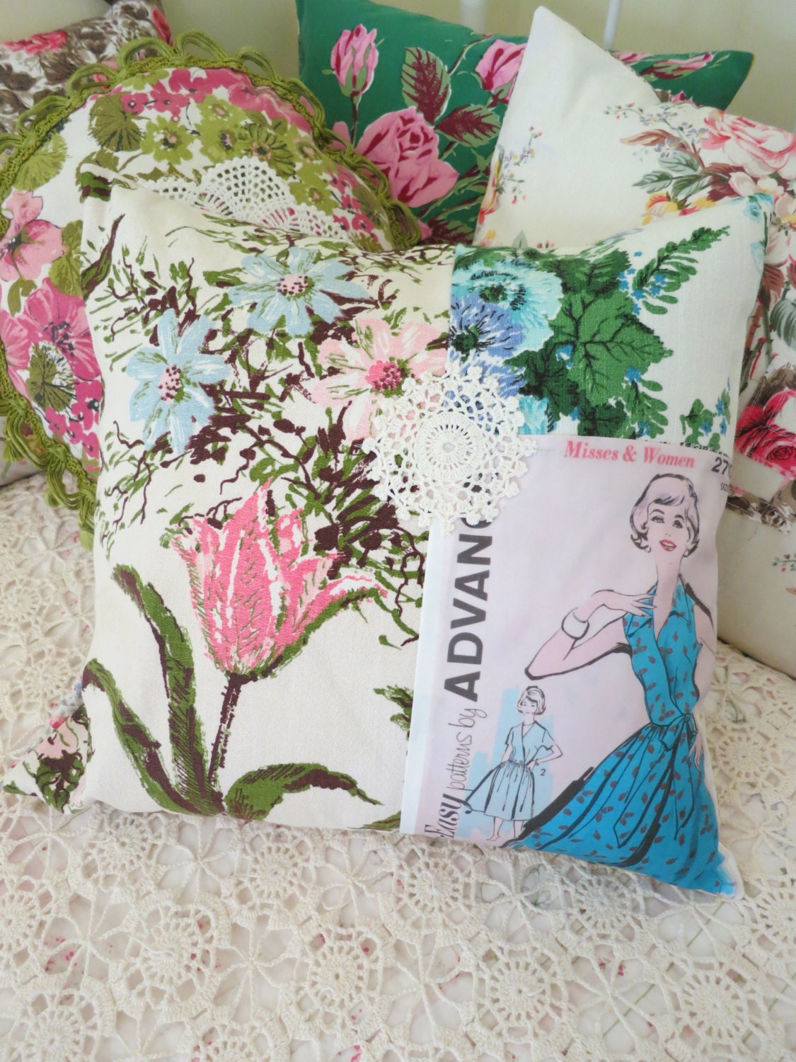 pretty patterns pillow cover no. 2