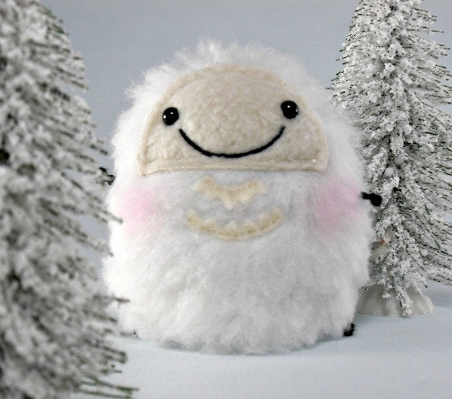 Freddie the Tiny Plush Yeti