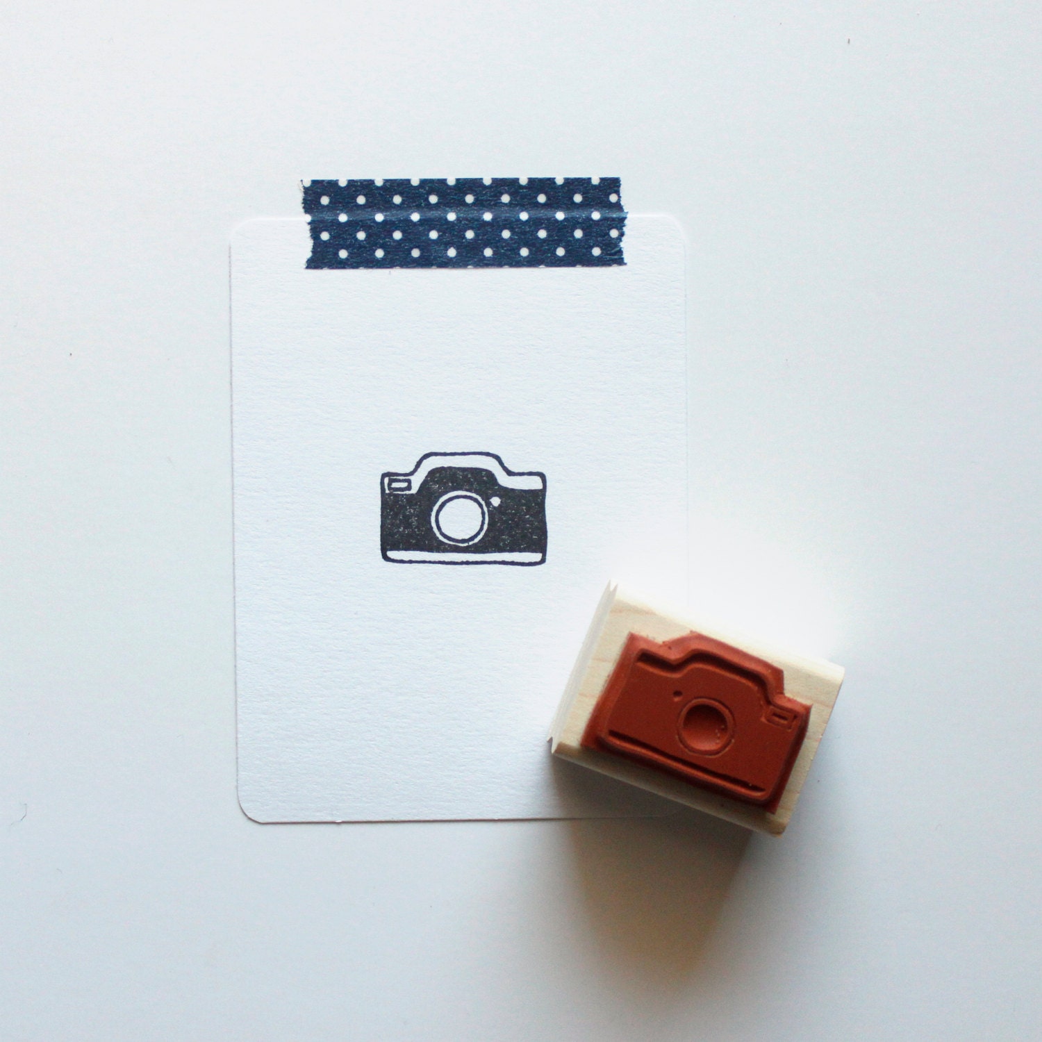 Camera Rubber Stamp