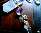 Quartz and Ametrine Necklace