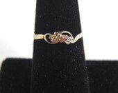 Vintage 10K Solid Gold Ring - Black Hills Gold - Size 6