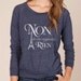 Non Je Ne Regrette Rien No Regrets Eiffel Tower Slouchy Pullover