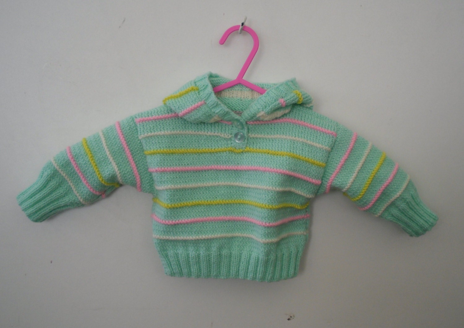 Childs hooded sweater, handknit hoodie, baby, toddler, boy, girl, digital download, handknitting pattern