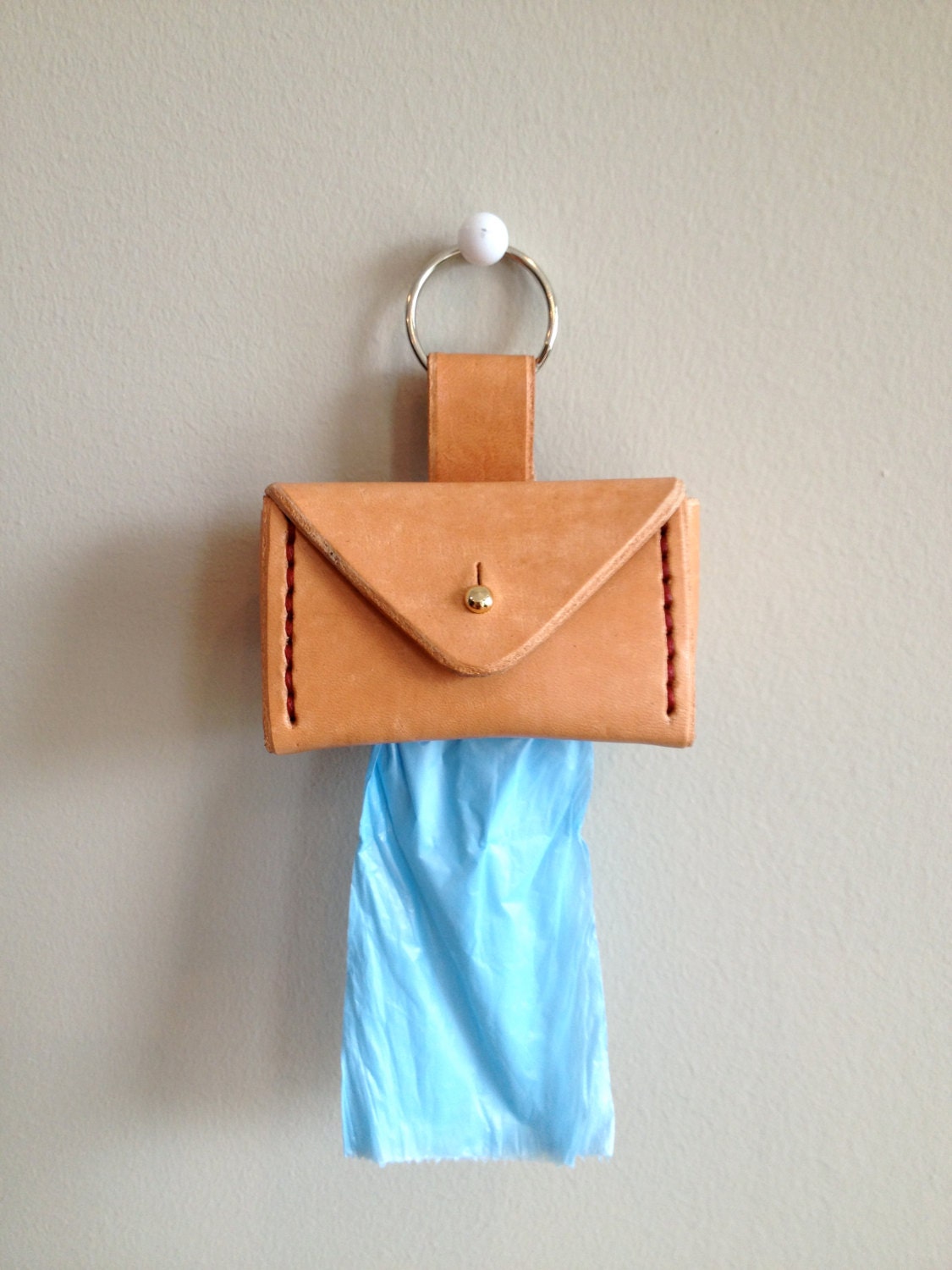 Leather Doggie Bag Holder