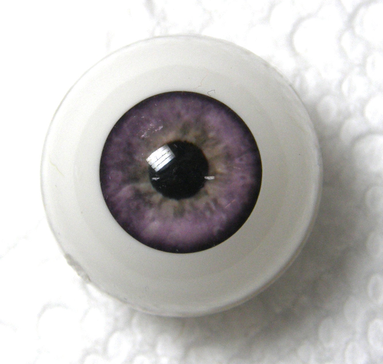 1 pair of 20mm Light Violet Reborn Acrylic Doll Eyes