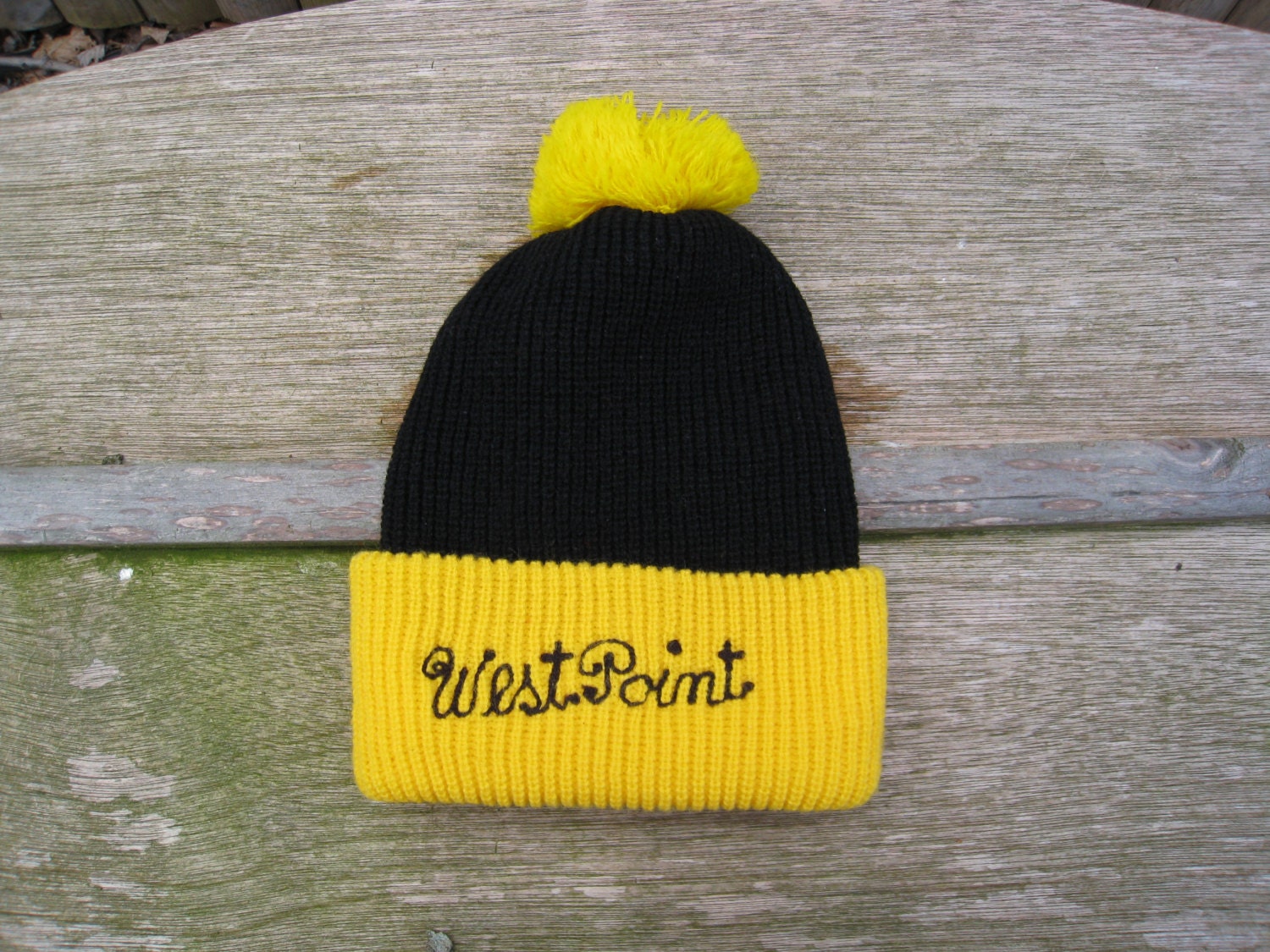 Vintage West Point Chain Stitched Beenie