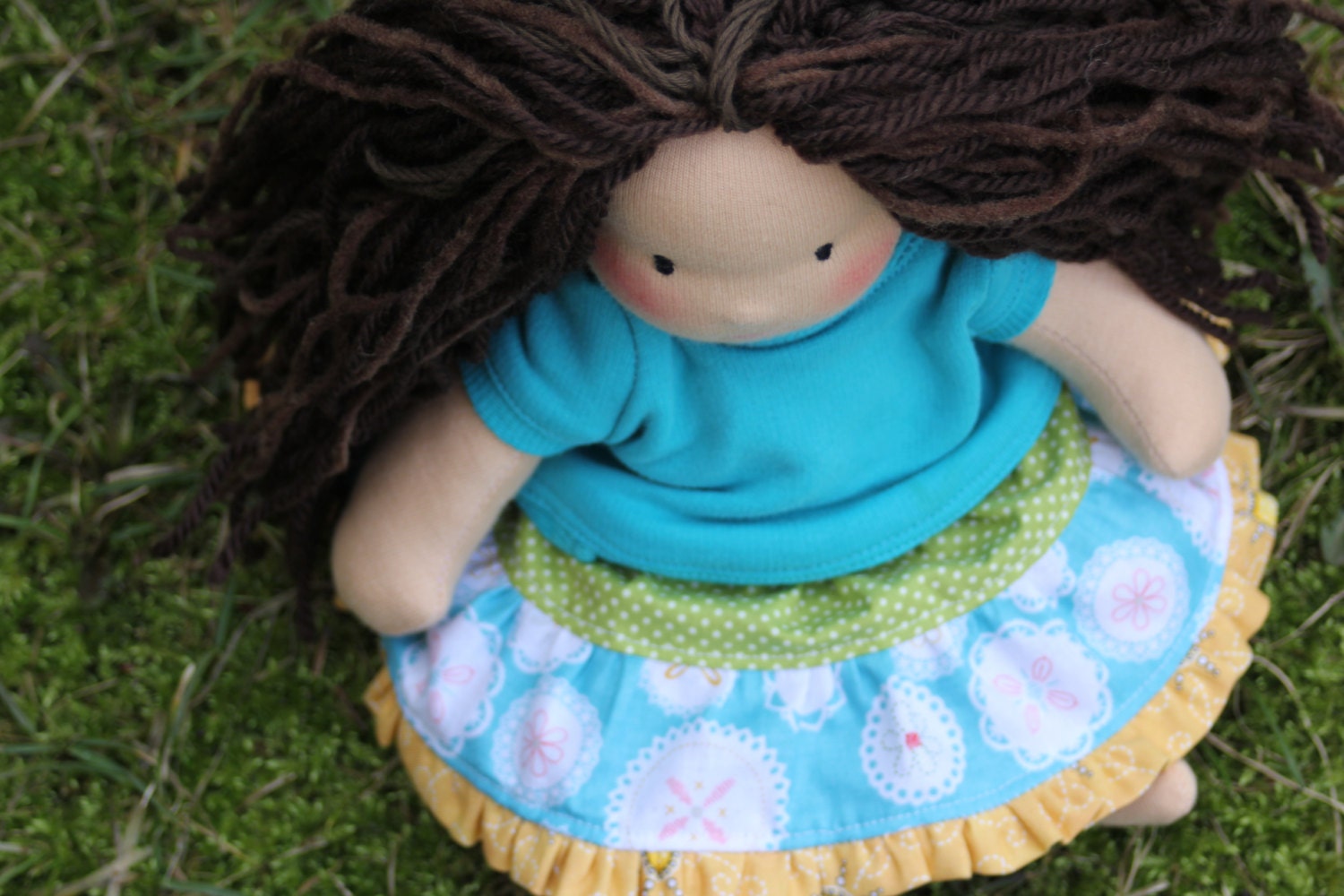 Ella - A 10" jointed Waldorf doll. Choose Your Own Adventure 2/2. Reserved for Marianela.