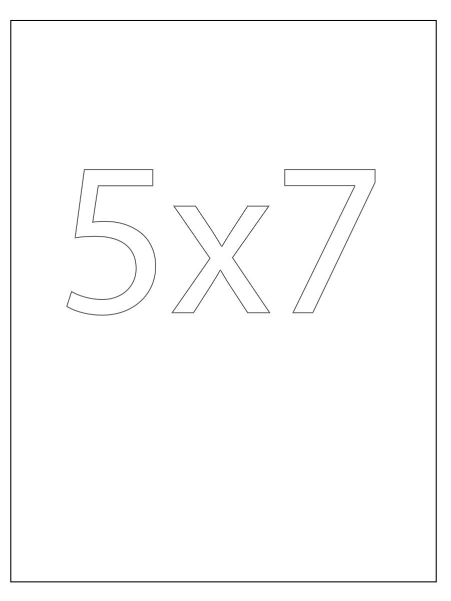5x7 print Limited Release City prints