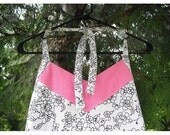 Pink Apron, Kitchen Wear, Retro Apron, Apron