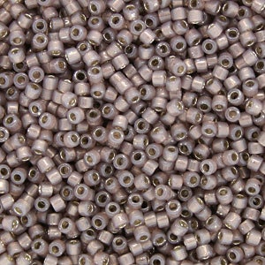SEED BEADS-11/0 Delica-1460 Silver Lined Cinnamon Opal-7 Grams