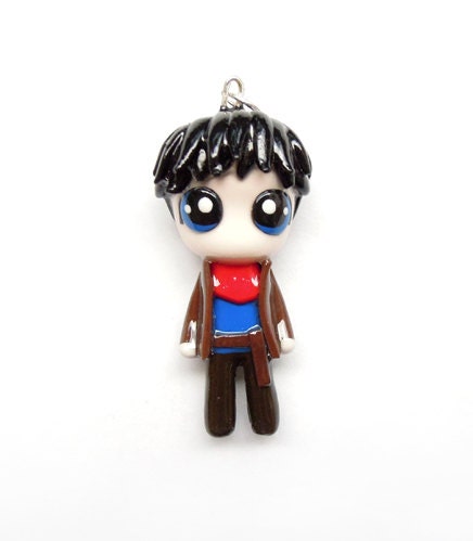 Merlin - Miniature Sculpture - Charm Pendant