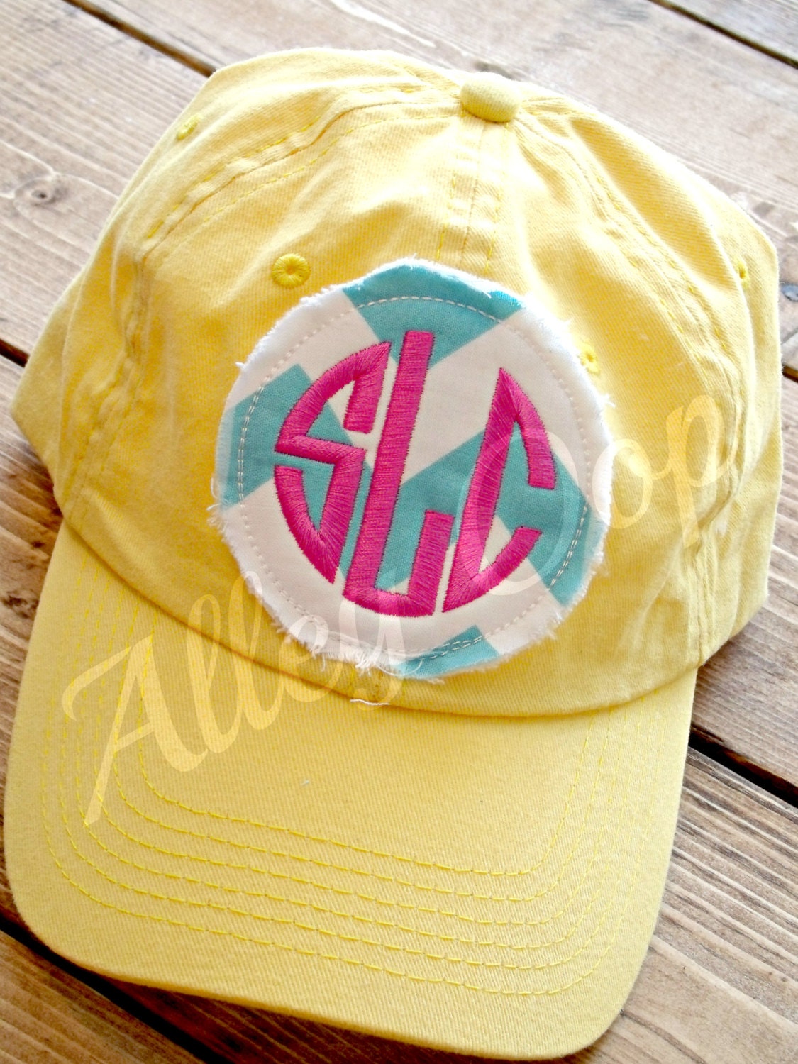 Preppy Monogrammed Baseball Cap hat Bridesmaid Sorority Christmas gift Personalized hat