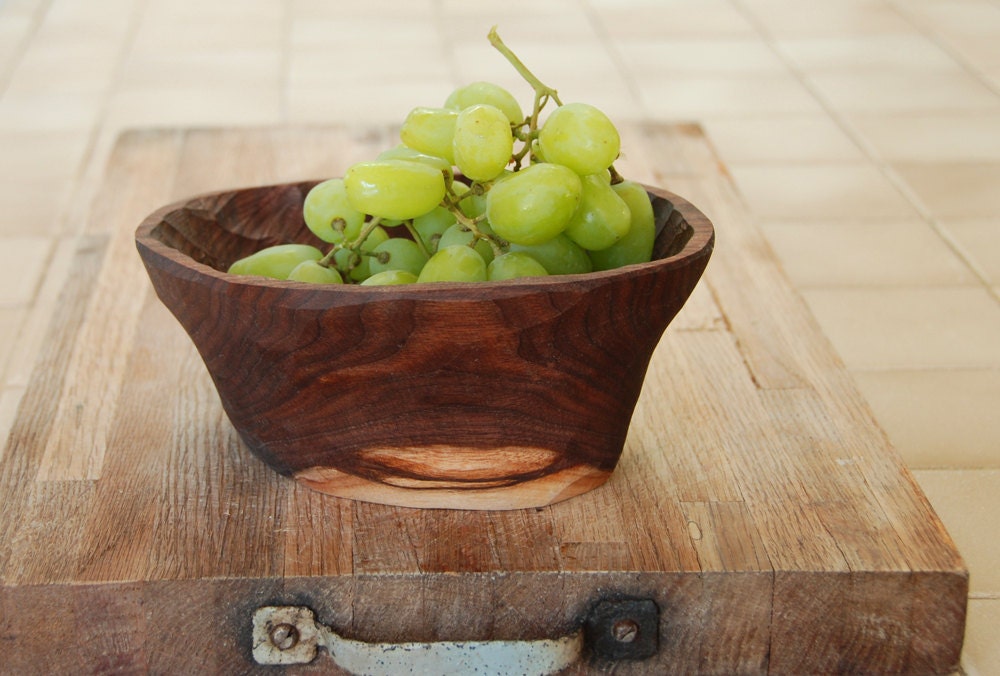 Curio Bowl Wood Serving Bowl Minimalist Table Decor