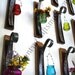Wall Hanging Candle / Flower Holders - Set of 12 - 100% recycled Wine Barrels