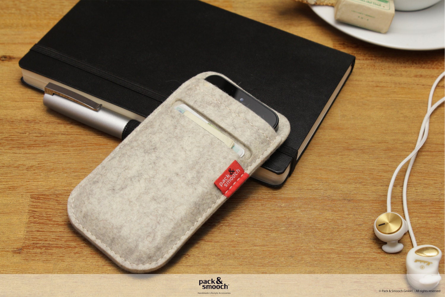 Pack & Smooch Iphone 4S/4/3GS/3G wallet case Soay SO-4-W