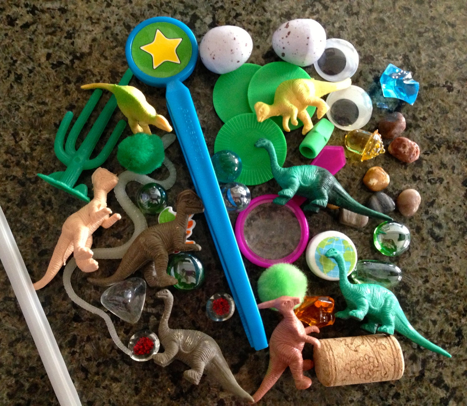 Dinosaur Sensory Bin