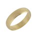 Classic Brushed Finish Wedding Band in 14k Yellow Gold